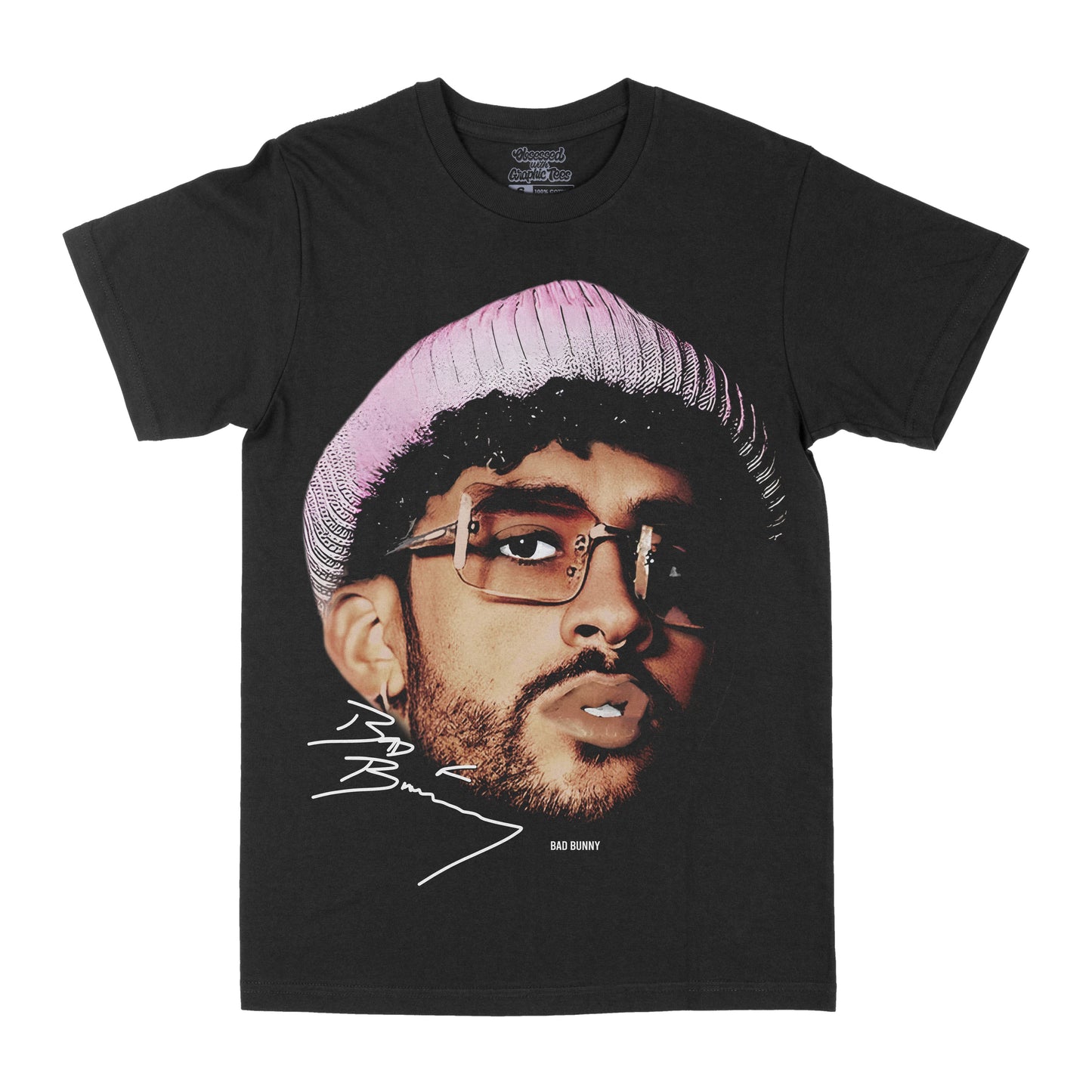 Bad Bunny "Big Face" Graphic Tee
