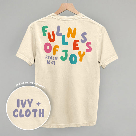 Fullness Of Joy Colorful (Back Print)