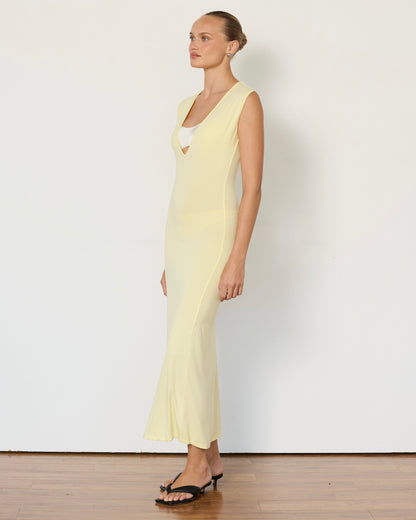 Tate Plunge Midi Dress
