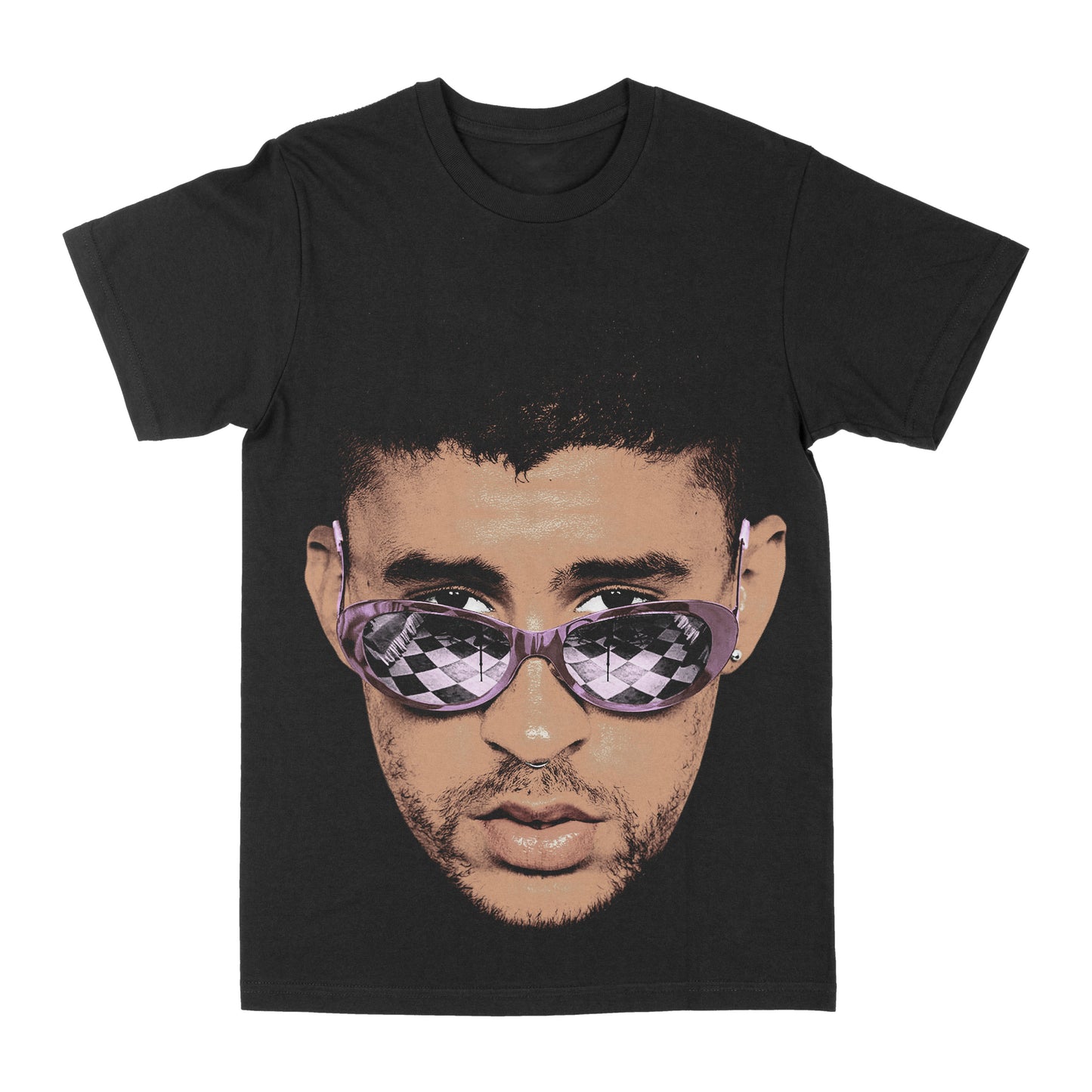Bad Bunny "Big Face Shades" Graphic Tee