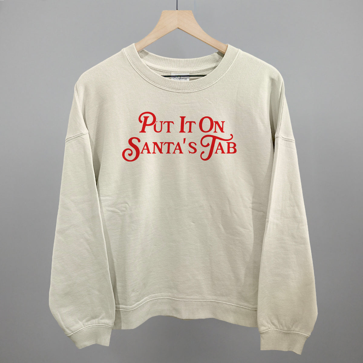 Put It On Santa's Tab (Red)
