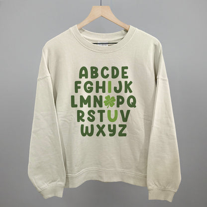 I Love You Clover Alphabet