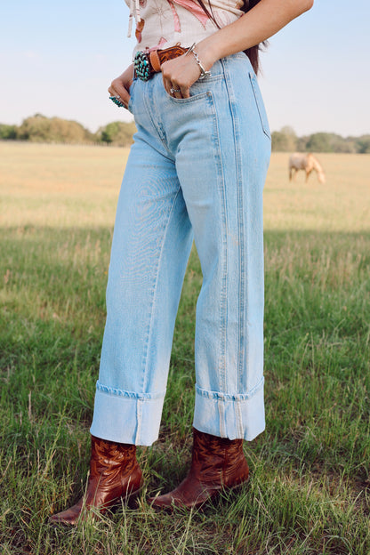 The Fiona Jeans in Light Wash