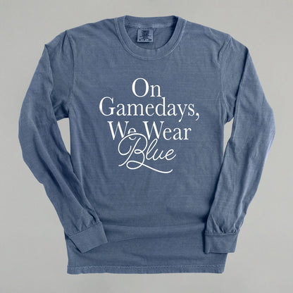 On Gamedays, We Wear Blue
