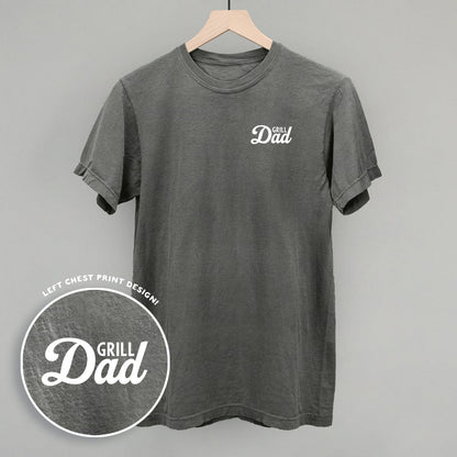 Grill Dad (White) (Left Chest)