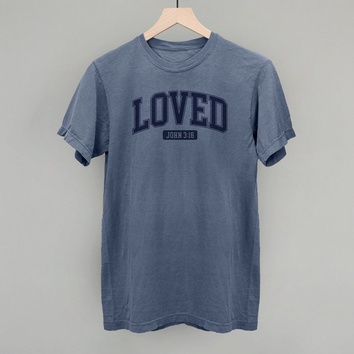 Loved John 3:16 (Navy)