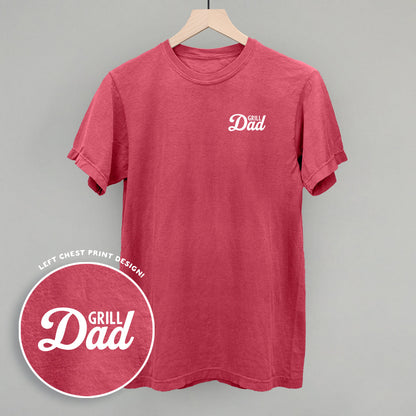 Grill Dad (White) (Left Chest)