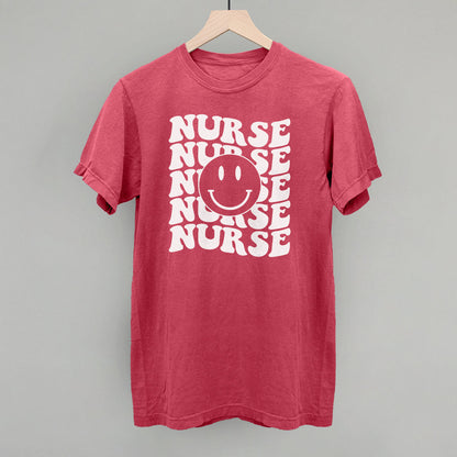 Retro Nurse Smiley (Repeated)