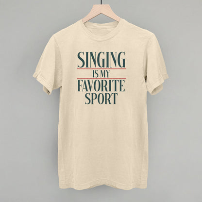 Singing Is My Favorite Sport