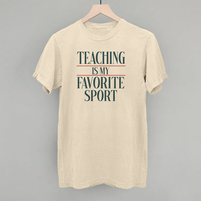 Teaching Is My Favorite Sport
