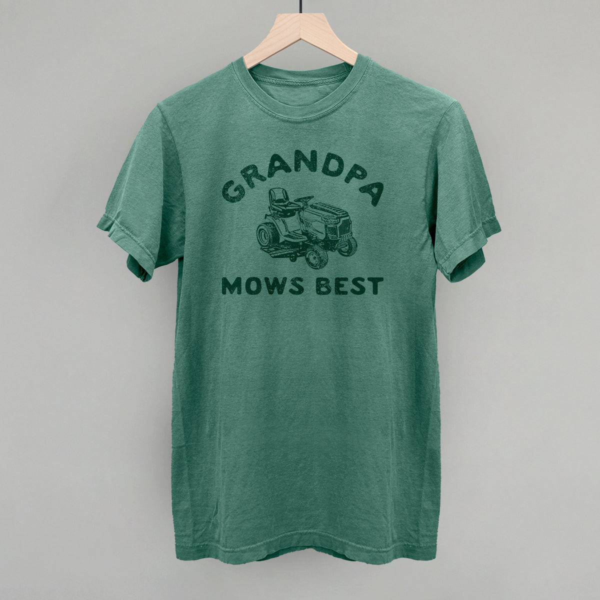 Grandpa Mows Best
