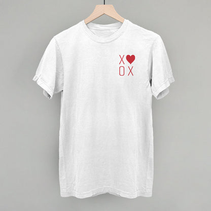 XOXO Heart (Left Chest)