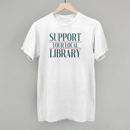Support Your Local Library Serif