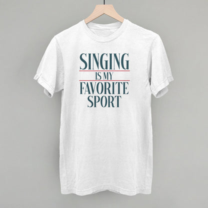 Singing Is My Favorite Sport