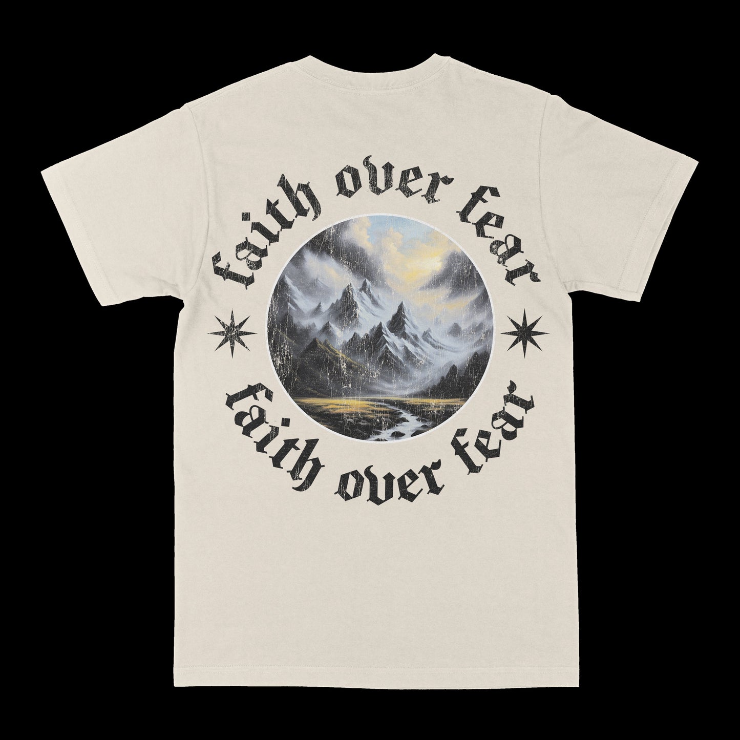 Faith Over Fear Mountains Graphic Tee