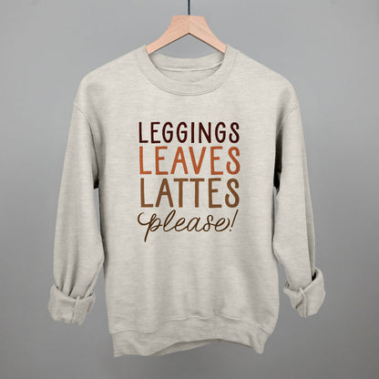 Leggings, Leaves, Lattes Please!