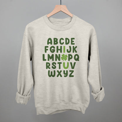 I Love You Clover Alphabet