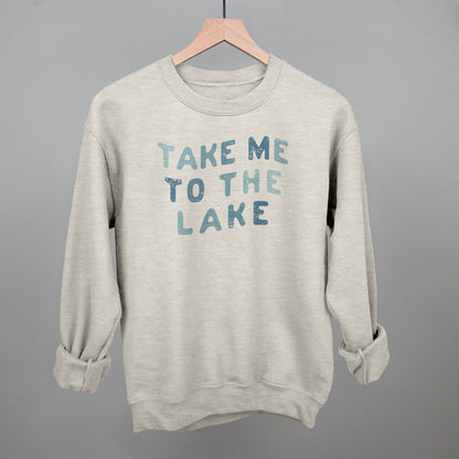 Take Me To The Lake Distressed