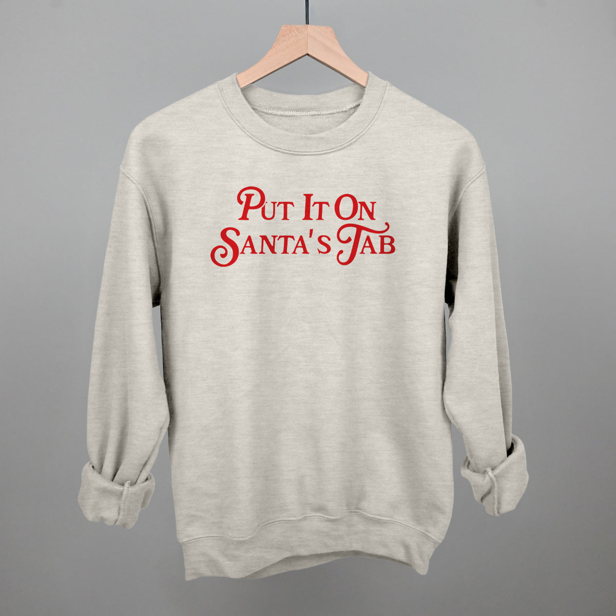 Put It On Santa's Tab (Red)