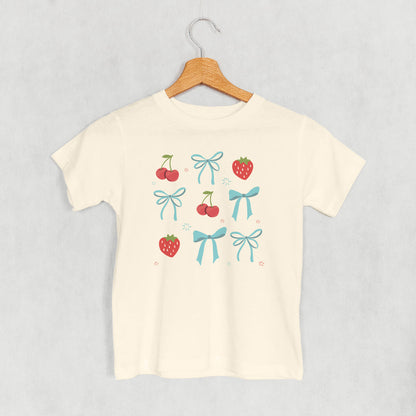 Strawberries, Cherries, And Bows (Kids)