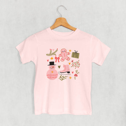Pink Christmas Doodles (Kids)