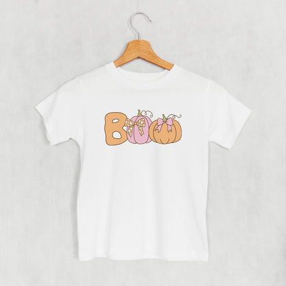 Boo (Pumpkins + Bows) (Kids)