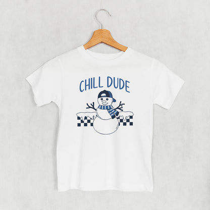 Chill Dude Snowman Doodle (Kids)