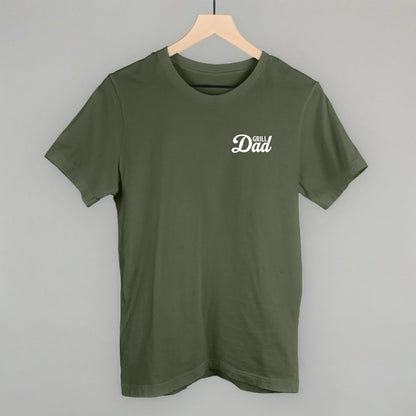 Grill Dad (White) (Left Chest)