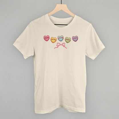 Faith Candy Hearts + Bow