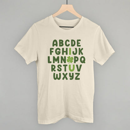 I Love You Clover Alphabet