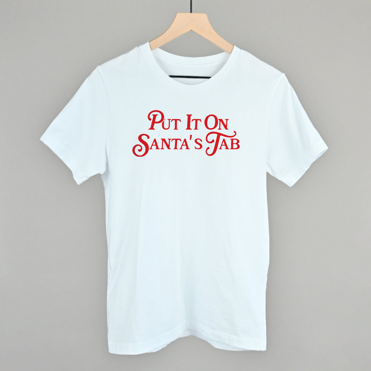 Put It On Santa's Tab (Red)