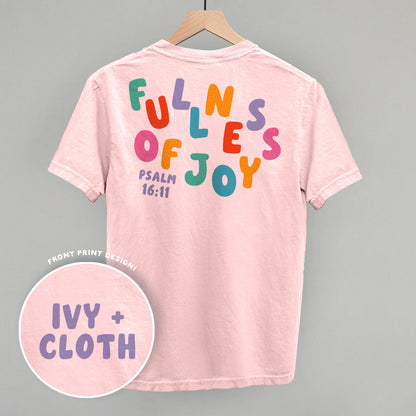 Fullness Of Joy Colorful (Back Print)