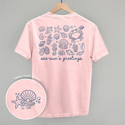 Sea-Sun's Greetings (Back Print)