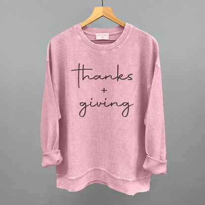 Thanks And Giving