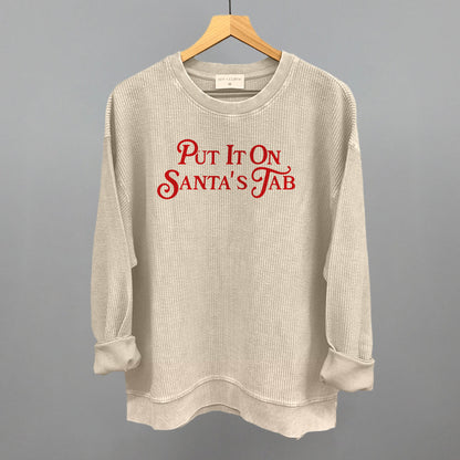 Put It On Santa's Tab (Red)