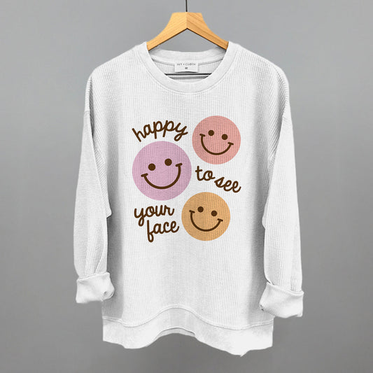 Happy To See Your Face (Smiley Faces + Script)
