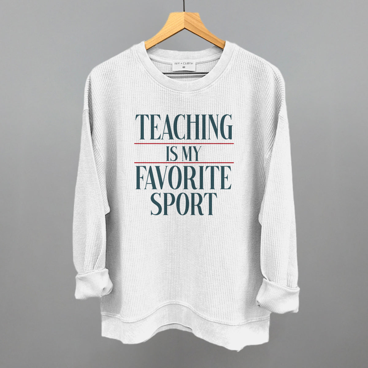 Teaching Is My Favorite Sport