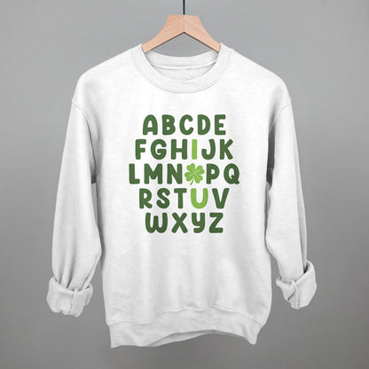 I Love You Clover Alphabet
