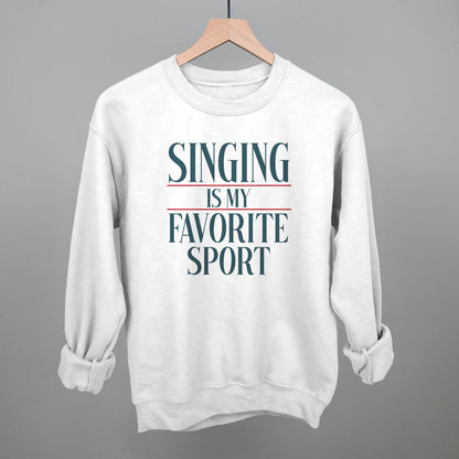 Singing Is My Favorite Sport