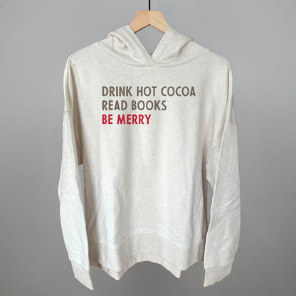 Drink Hot Cocoa Read Books Be Merry