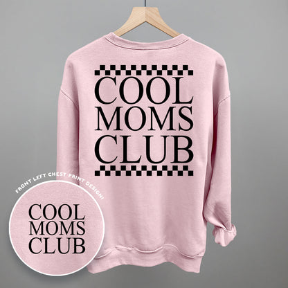 Cool Moms Club Checkered (Back Print)