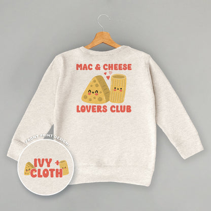Mac & Cheese Lovers Club (Kids Back Print)