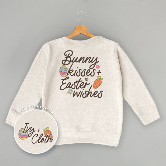 Bunny Kisses + Easter Wishes (Kids Back Print)