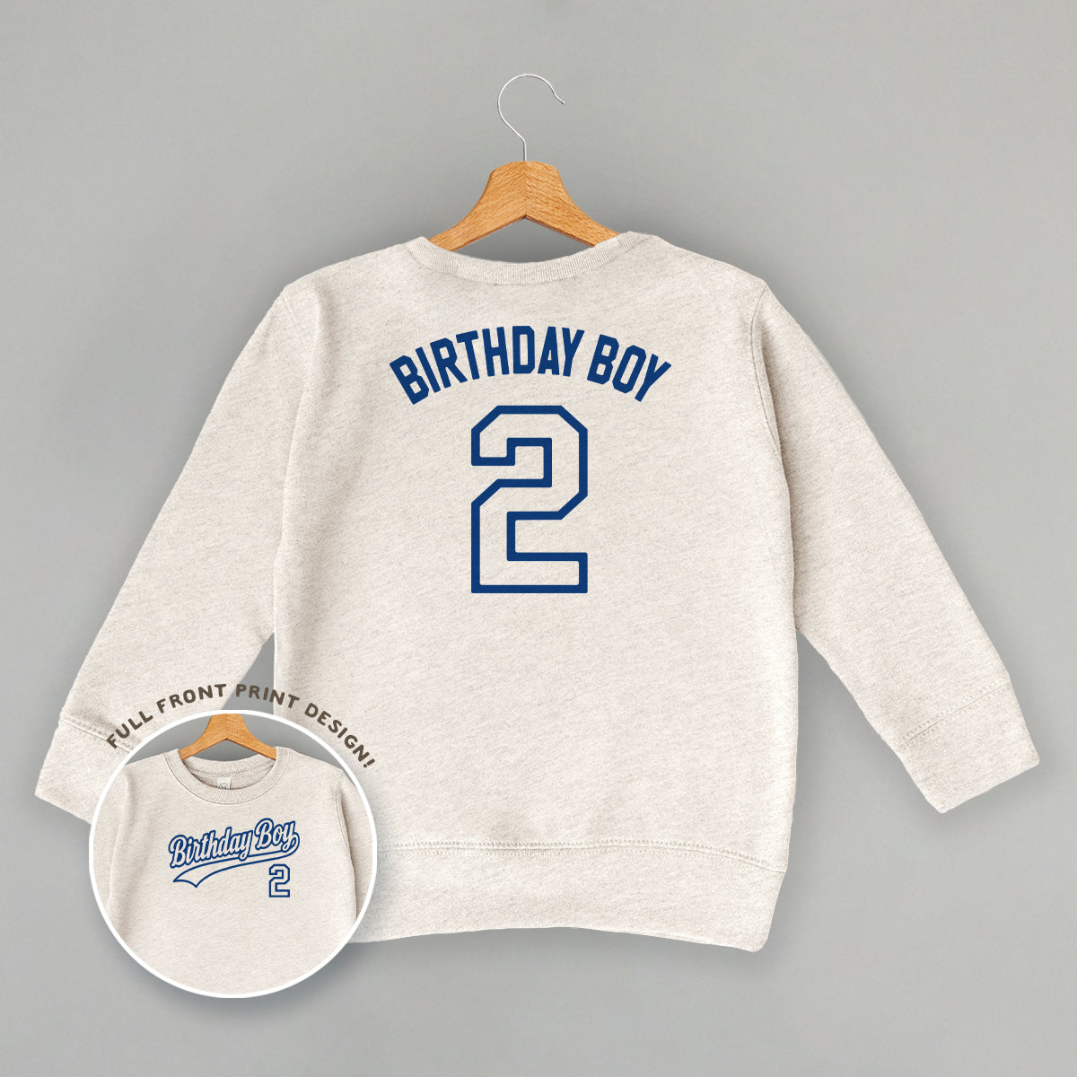 Birthday Boy Varsity #2 (Kids Back Print)