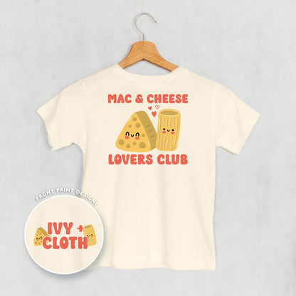 Mac & Cheese Lovers Club (Kids Back Print)