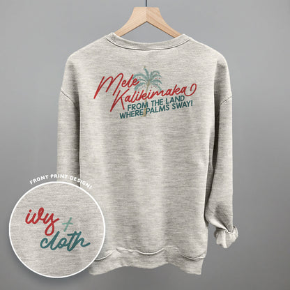 Mele Kalikimaka (Back Print)