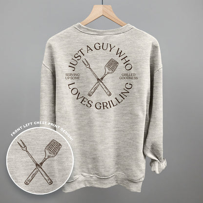 Just A Guy Who Loves Grilling (Back Print)