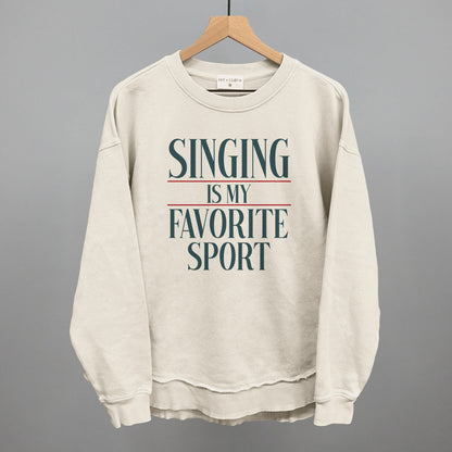 Singing Is My Favorite Sport