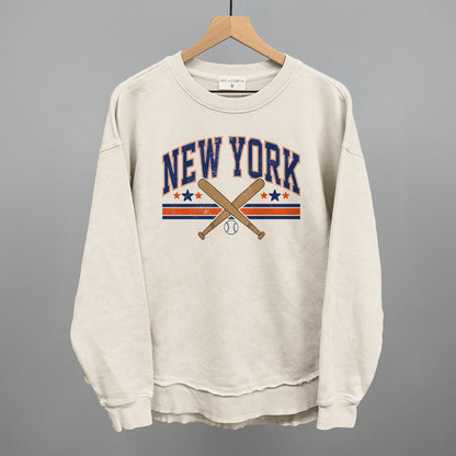 New York Baseball (Blue/Orange)