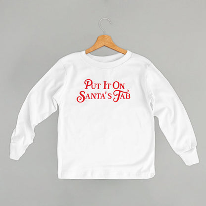 Put It On Santa's Tab (Kids)